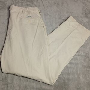 Vintage Polo Ralph Lauren Chino Pants Mens 38x32 Khaki Made In USA Golf Preppy